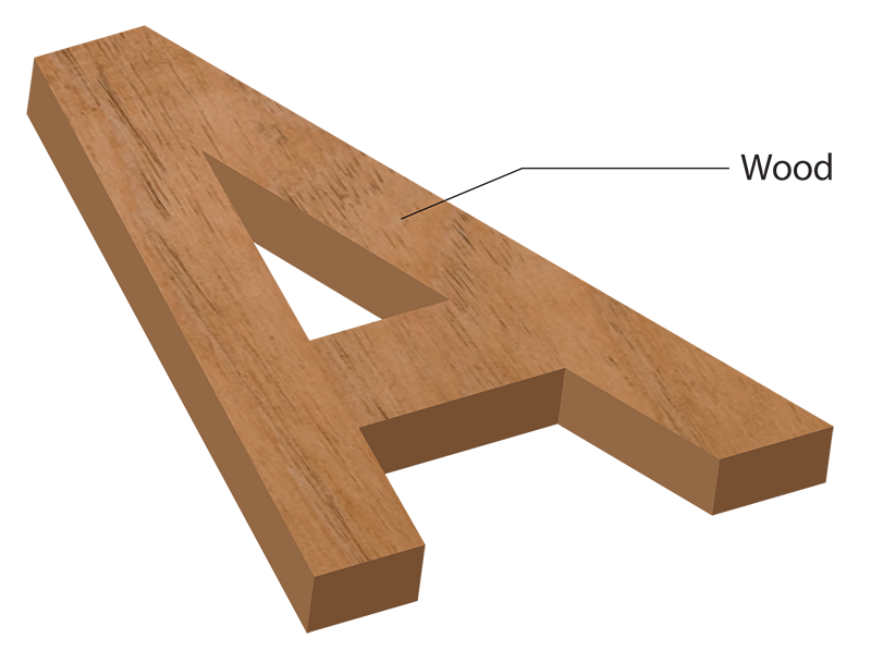 Wood Letters - Elite Signs